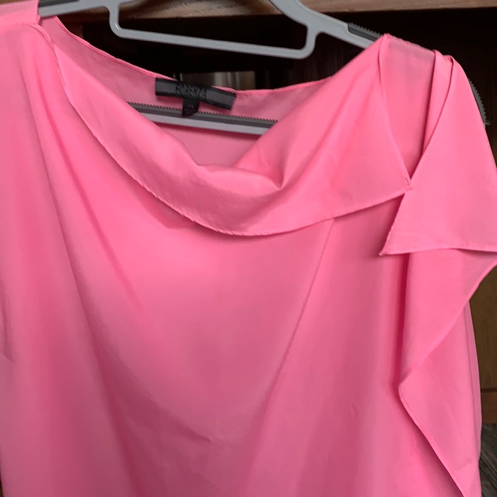 Drape flowy top